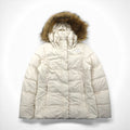 THE NORTH FACE 550フィルパワー ダウンジャケット M ホワイト NF0A4R33 ファー着脱式