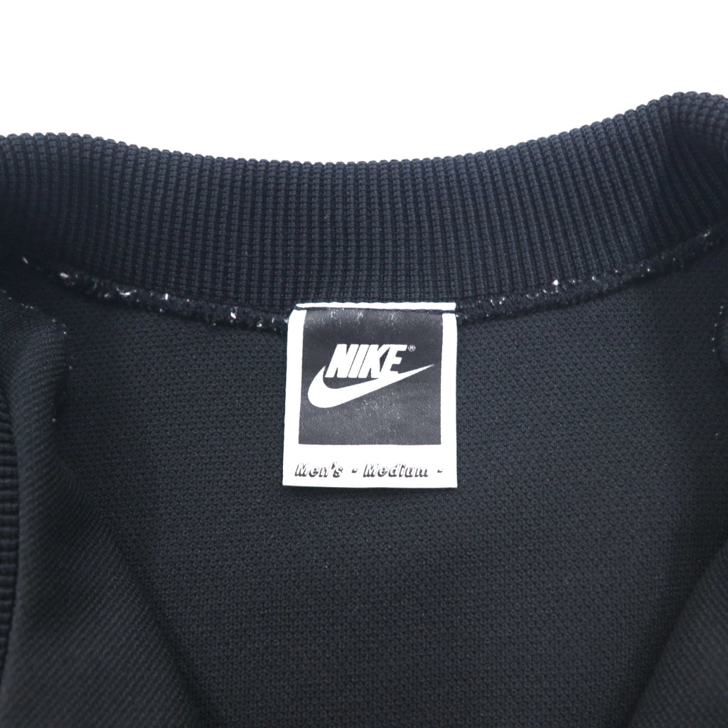 NIKE 80年代 INTERNATIONAL トラックジャケット ジャージ M ブラック スウォッシュ 日本製
