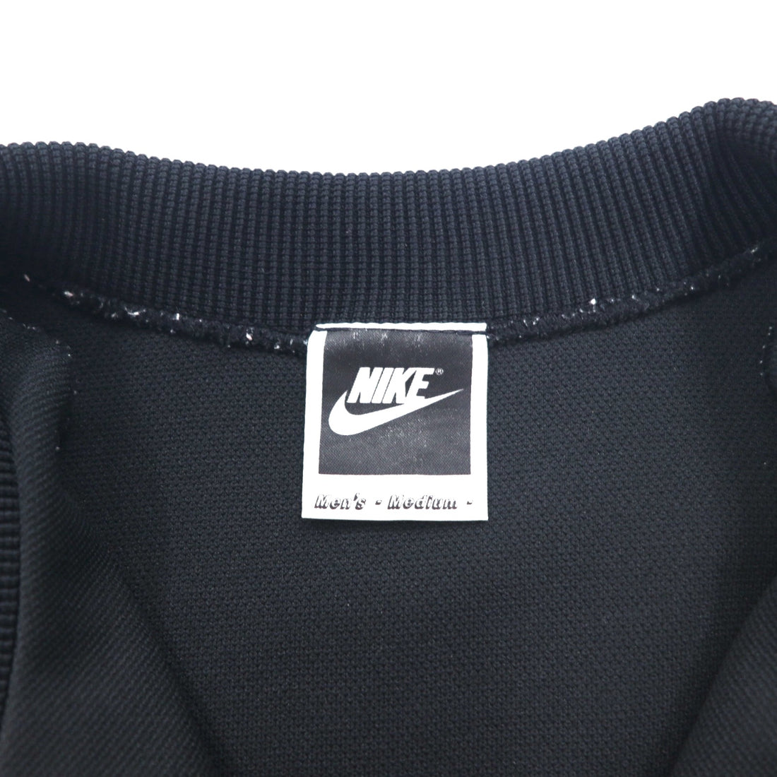 NIKE 80年代 INTERNATIONAL トラックジャケット ジャージ M ブラック スウォッシュ 日本製