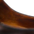 60's USA made parliament wingtip medallion country shoes 28cm brown leather C68 8513 LAST 6050