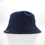 Pretty Green ユニオンジャック バケットハット リバーシブル ネイビー コットン