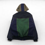 Carhartt Remade Color Block Duck Active Jacket/Panty, Size L, Multicolor, Crazy Pattern, Cotton