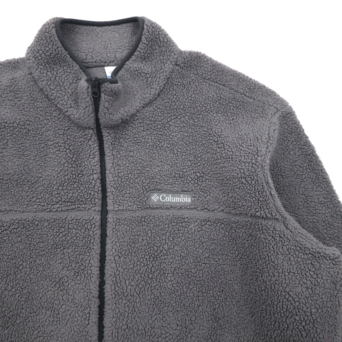 Columbia Rugged Ridge II Sherpa Fleece Jacket, XL, Gray Polyester, AM0792