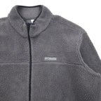 Columbia Rugged Ridge II Sherpa Fleece Jacket, XL, Gray Polyester, AM0792