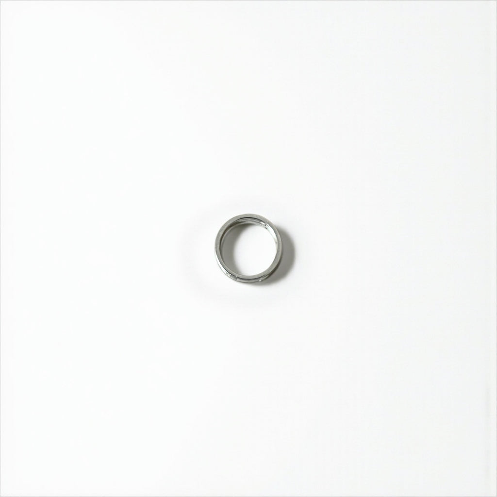 HERMES Move H Ring, size 11, orange, silver, Ag925, H design