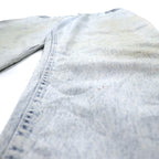 Lee 80s USA Made Union Ticket Chemical Wash Tapered Denim Pants 3XL Indigo Blue 307-5099