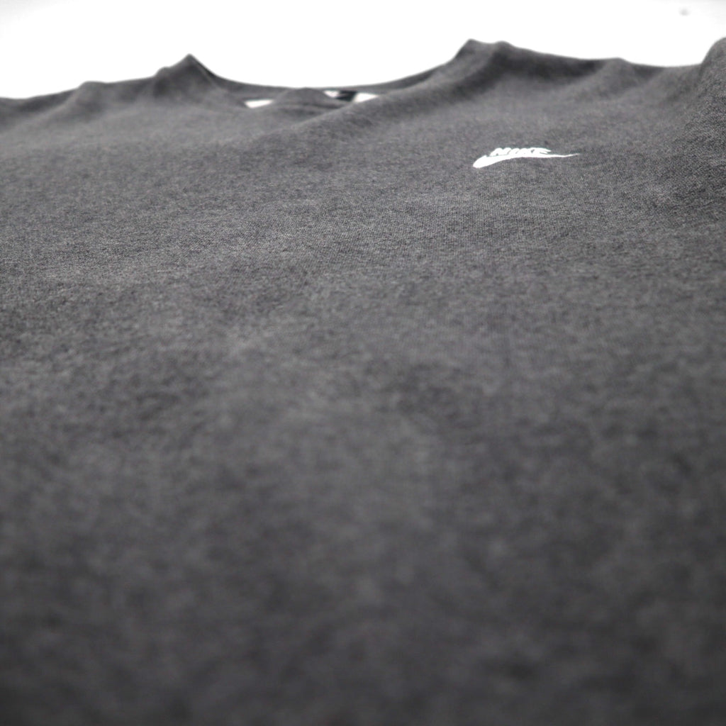 NIKE クラブフリース クルーネック スウェット トレーナー 2XL グレー BV2662-071