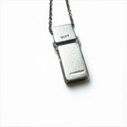 BURBERRY シルバー チェーン ネックレス ペンダント ノバチェック SILVER 925