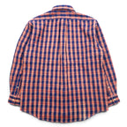 CHAPS RALPH LAUREN 90年代 ボタンダウンシャツ L ブルー チェック コットン 未使用品