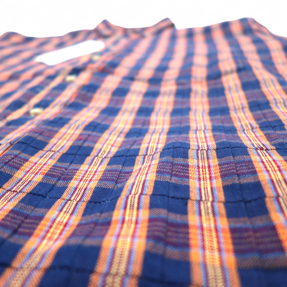 CHAPS RALPH LAUREN 90年代 ボタンダウンシャツ L ブルー チェック コットン 未使用品