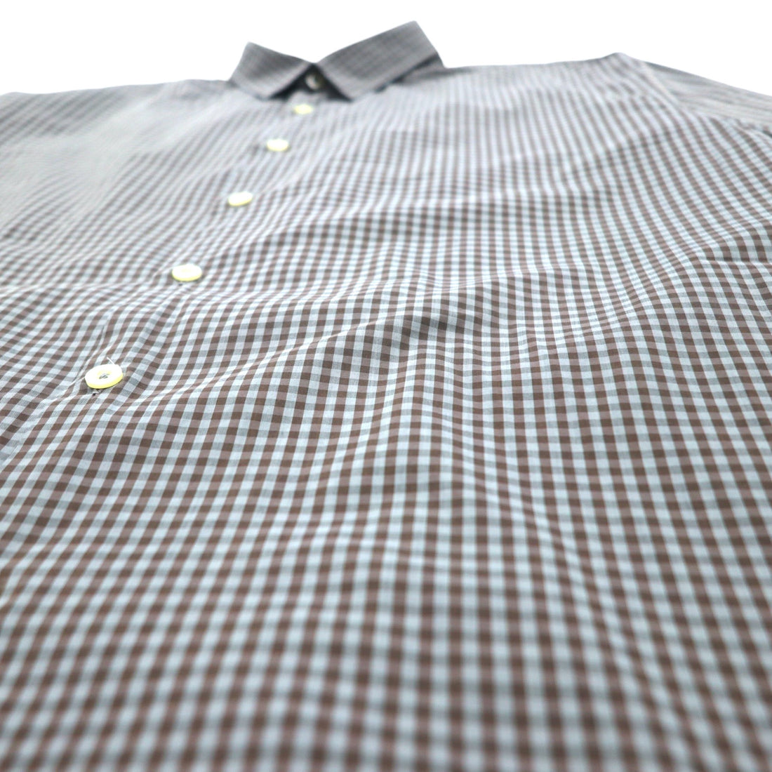 PS Paul Smith ドレスシャツ L グレー チェック コットン