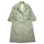 Vintage Trench Coat Collection Elegante トレンチコート L カーキ ベルト付き DIVISIN OF THUNDER BAY