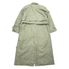 Vintage Trench Coat Collection Elegante トレンチコート L カーキ ベルト付き DIVISIN OF THUNDER BAY