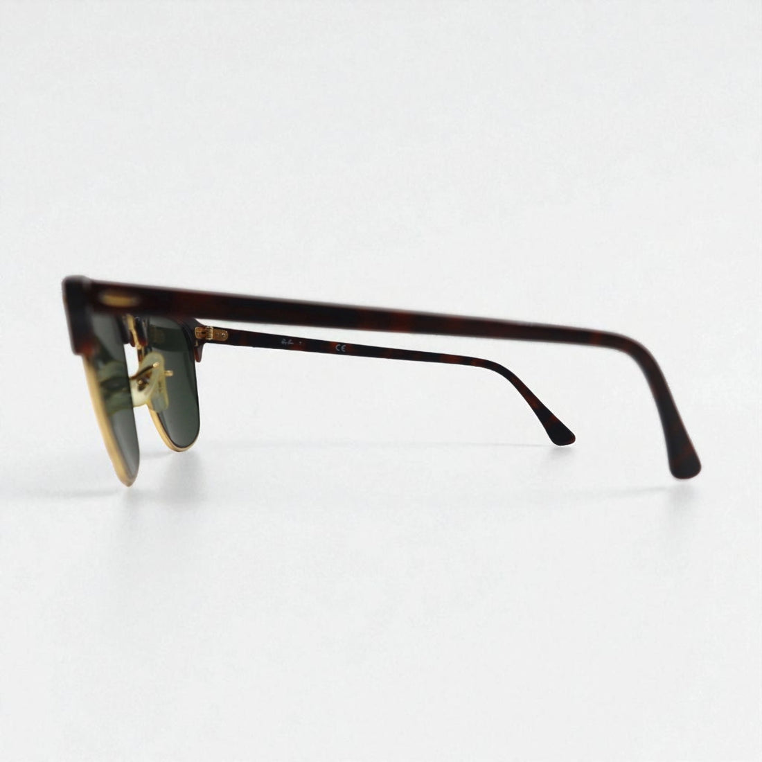 Ray-Ban クラブマスター CLUBMASTER ハーフリム サングラス ブラウン RB3016 W0366 51-21 3N