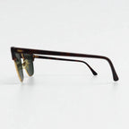 Ray-Ban クラブマスター CLUBMASTER ハーフリム サングラス ブラウン RB3016 W0366 51-21 3N