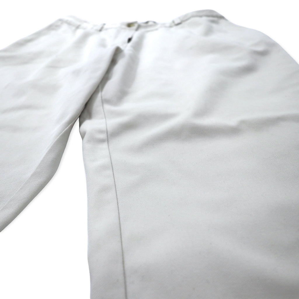 LLBean Tapered Chino Pants 12 Beige Cotton CURVY FIT 0GBV4