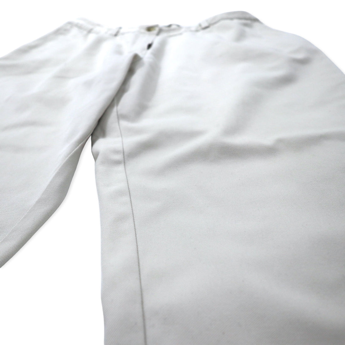 LLBean Tapered Chino Pants 12 Beige Cotton CURVY FIT 0GBV4