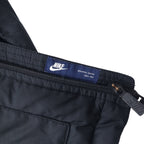 NIKE フード着脱式 550フィルパワー ダウンジャケット L ブラック ダブルジップ ドローコード 546051-010