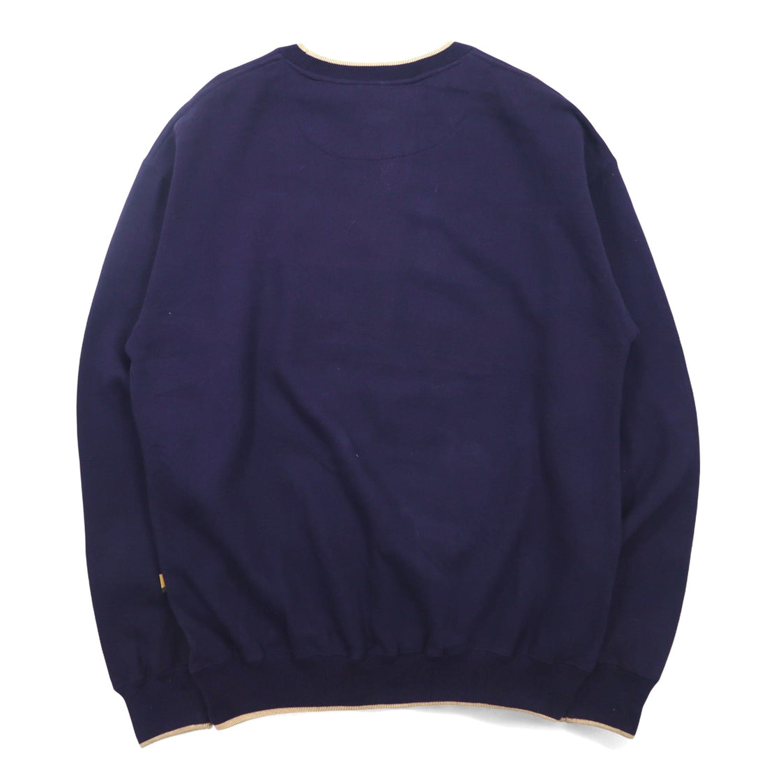90s FIELD TASTED by OUTDOOR LIFE Sweatshirt XL Navy Cotton Fleece Lining Embroidery Animal Paki Cotton