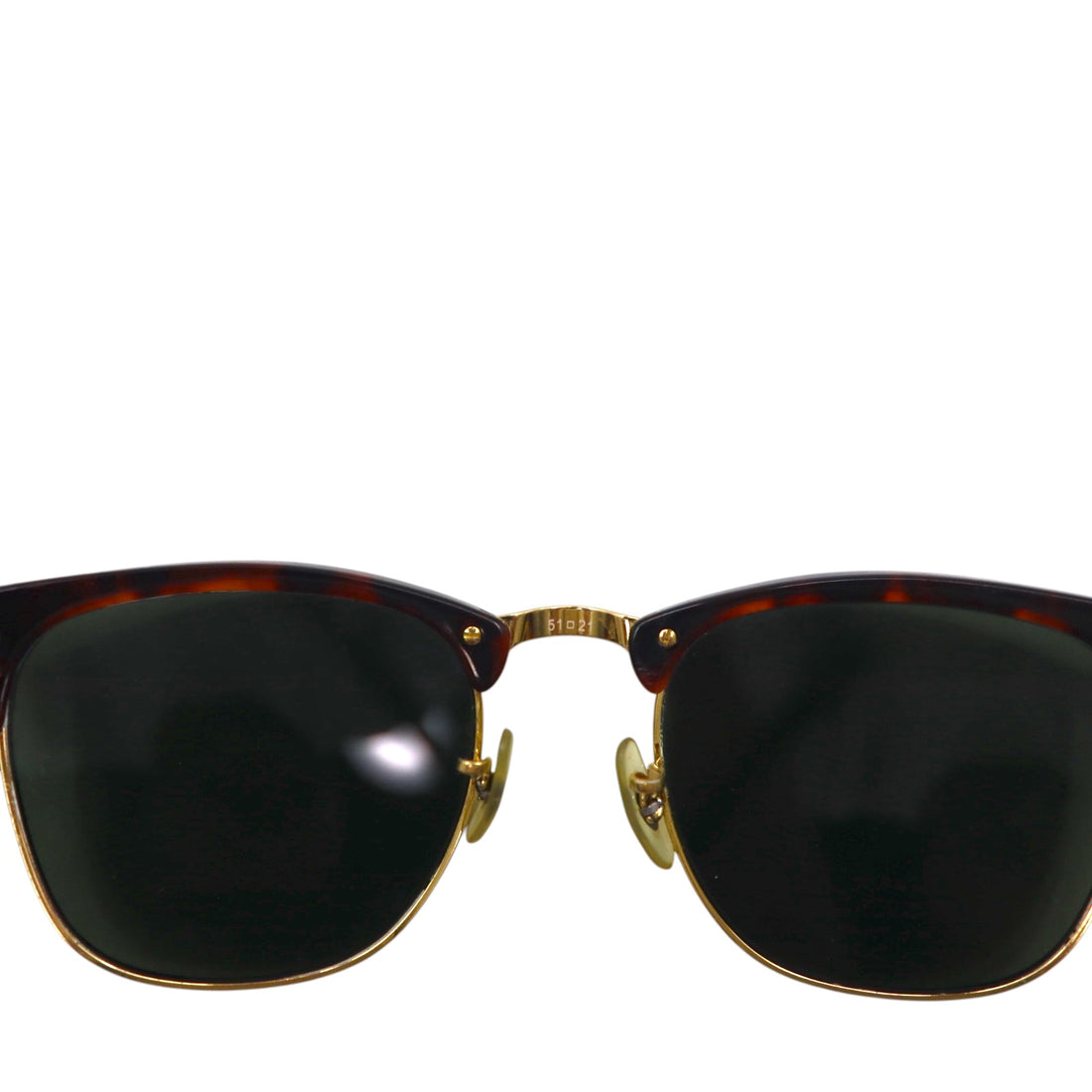 Ray-Ban クラブマスター CLUBMASTER ハーフリム サングラス ブラウン RB3016 W0366 51-21 3N