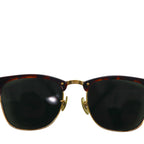 Ray-Ban クラブマスター CLUBMASTER ハーフリム サングラス ブラウン RB3016 W0366 51-21 3N