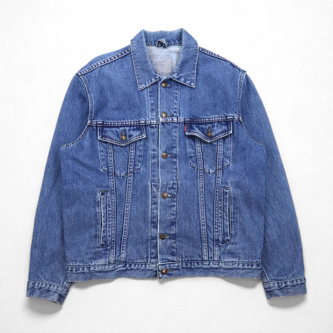 Levi's 90s Euro Model Denim Trucker Jacket, Size L, Indigo Denim, 70503 02 10