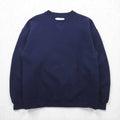 SANTEE 90s USA VintageSweatshirt ブランク ヘビーウェイト 前V スウェット トレーナー L ネイビー 無地 90年代 USA製