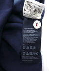 TOMMY HILFIGER Big Size Rugby Shirt M Navy Cotton Embroidered Emblem Logo