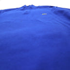 LACOSTE ハーフジップ  ニット セーター L ブルー コットン AH9433