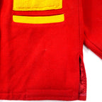 BUTWIN Made in USA 60's Stadium Jacket Award Jacket 14 Red Wool Rod-shaped TALON Zip Rabbit Hood Detachable