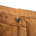 Carhartt Loose Fit Duck Painter Pants L Brown Washed B11-BRN Made in Mexico