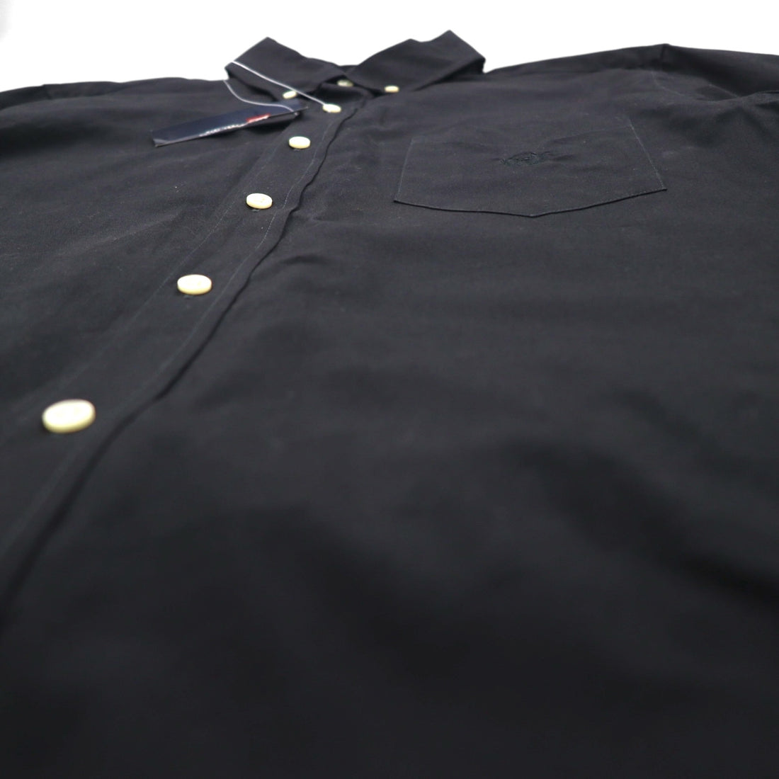 CHAPS Ralph Lauren ボタンダウン シャツ L ブラック エルボーパッチ 未使用品