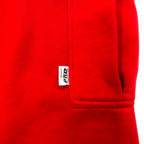 PRO5 Heavyweight Sweat Cargo Shorts, Shorts, XL, Red, Polyester
