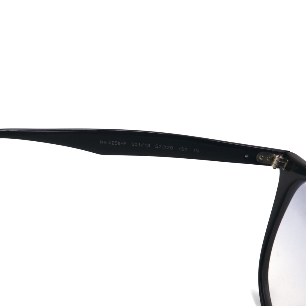 Ray-Ban ウェリントン サングラス ブラック RB4258-F 601/19 52-20 1N イタリア製