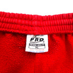PRO5 Heavyweight Sweat Cargo Shorts, Shorts, XL, Red, Polyester