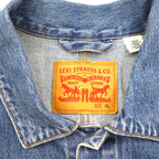 Levi's WORKWEAR Engineer Coat Coverall XL Indigo Denim A0744