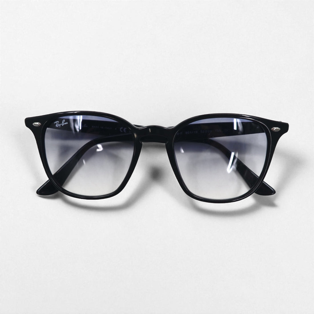 Ray-Ban ウェリントン サングラス ブラック RB4258-F 601/19 52-20 1N イタリア製