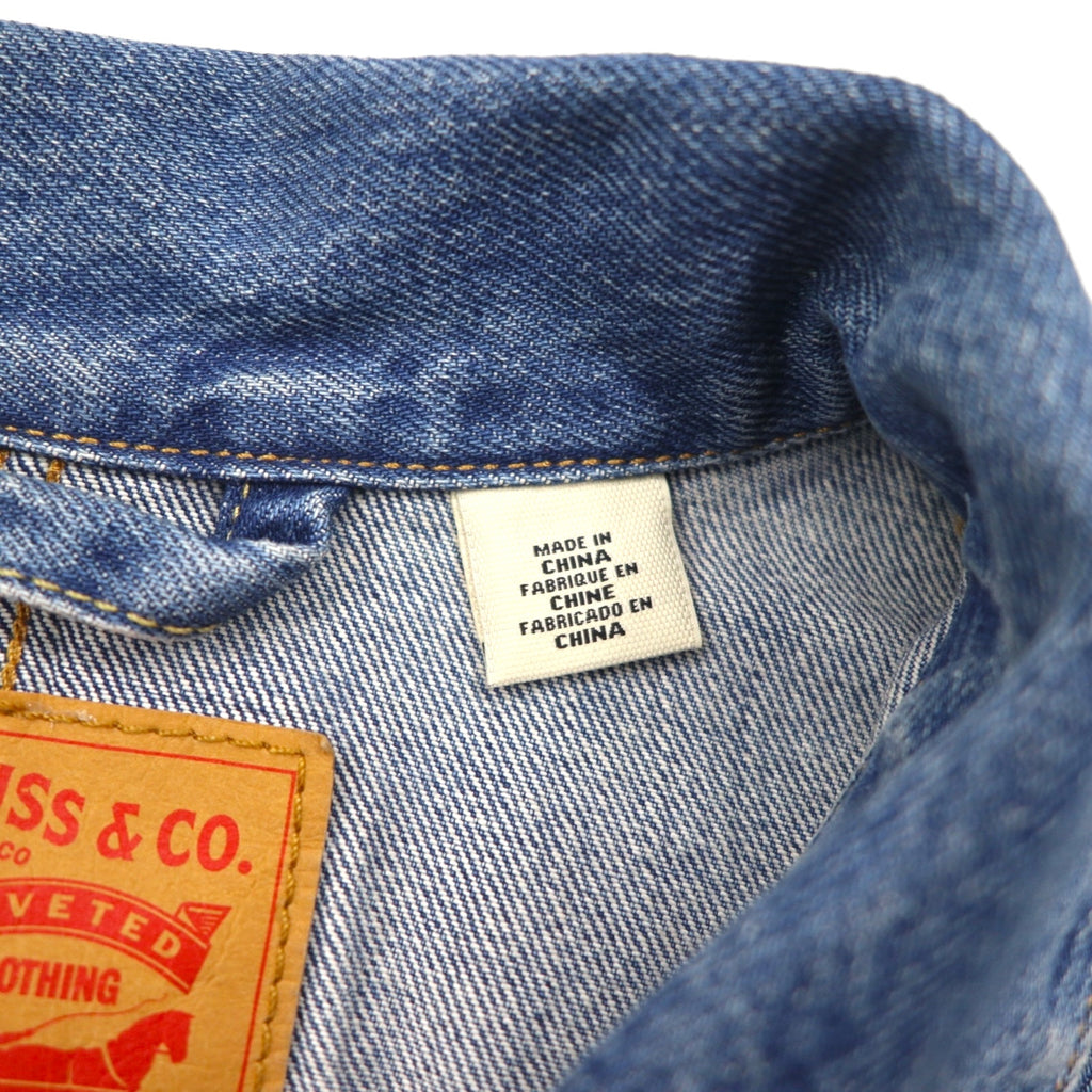 Levi's WORKWEAR Engineer Coat Coverall XL Indigo Denim A0744