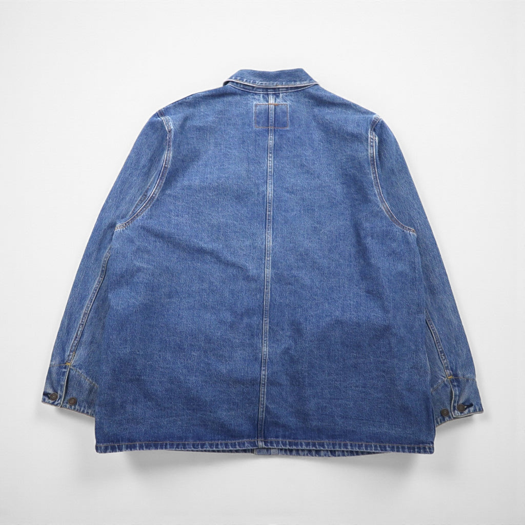 Levi's WORKWEAR Engineer Coat Coverall XL Indigo Denim A0744