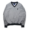 SUNDERLAND of SCOTLAND Made in Scotland Piste Pullover Nylon Jacket L White Houndstooth