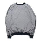 SUNDERLAND of SCOTLAND Made in Scotland Piste Pullover Nylon Jacket L White Houndstooth