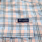 Columbia PFG Super Bahama UV Protection Omni-Shade Bahama Fishing Shirt L White Blue Check Nylon FM7190