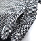 SUNDERLAND of SCOTLAND Made in Scotland Piste Pullover Nylon Jacket L White Houndstooth