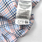 Columbia PFG Super Bahama UV Protection Omni-Shade Bahama Fishing Shirt L White Blue Check Nylon FM7190