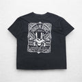 GUNS N' ROSES Rock Band T-Shirt XL Gray Cotton PARADISE CITY Skull Bravado Made in Mexico