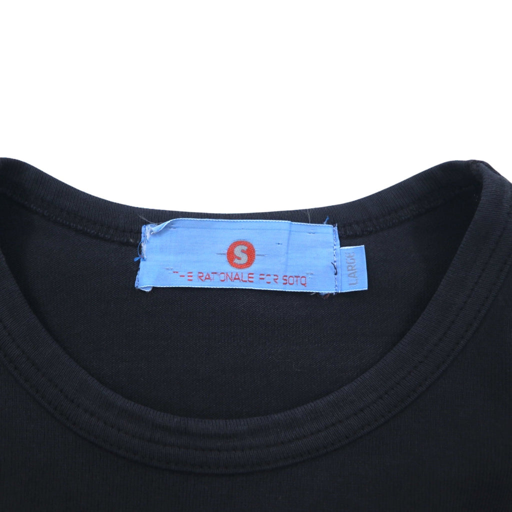 90s SOTQ Long Sleeve T-Shirt Long TL Black Kawasaki kawasaki is BAAAD Double-sided Print MOTORWN Exclusive