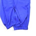 adidas 90s International Flag Tag Nylon Track Pants Jersey L Blue 3 Stripes