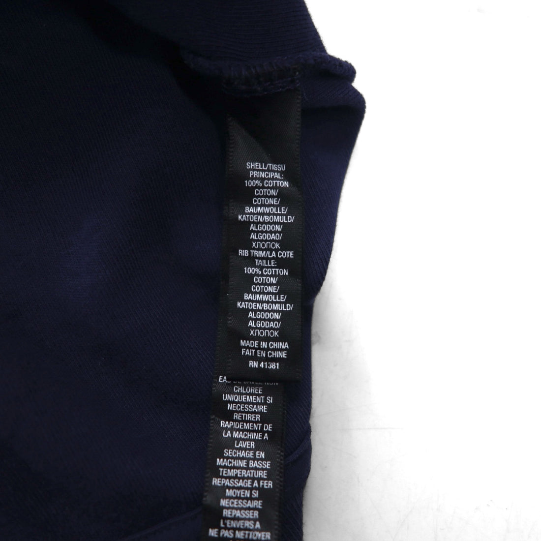 RLX Ralph Lauren トラックジャケット ジャージ 2XL ネイビー コットン サイドライン