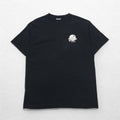 PLANET HOLLYWOOD 90s USA Made Advertising T-shirt L Black One Point Logo Embroidery