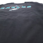 Lee SPORT 90s NFL Print Sweatshirt 2XL Black Cotton Fleece Lining PHILADELPHIA EAGLES